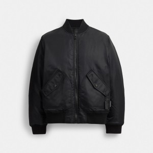 Black Men Coach Reversible Ma 1 Jackets | MY_CH68657