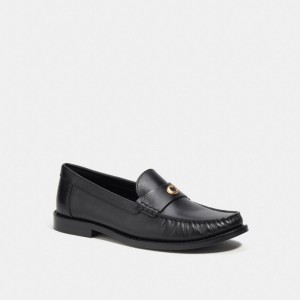 Black Women Coach Jolene Loafers | MY_CH52689