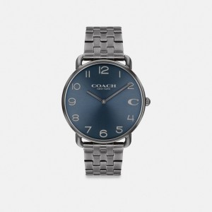 Grey Men Coach Elliot 41 Mm Watches | MY_CH99149