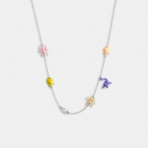 Multicolor Women Coach Bug Charm Necklace | MY_CH30995