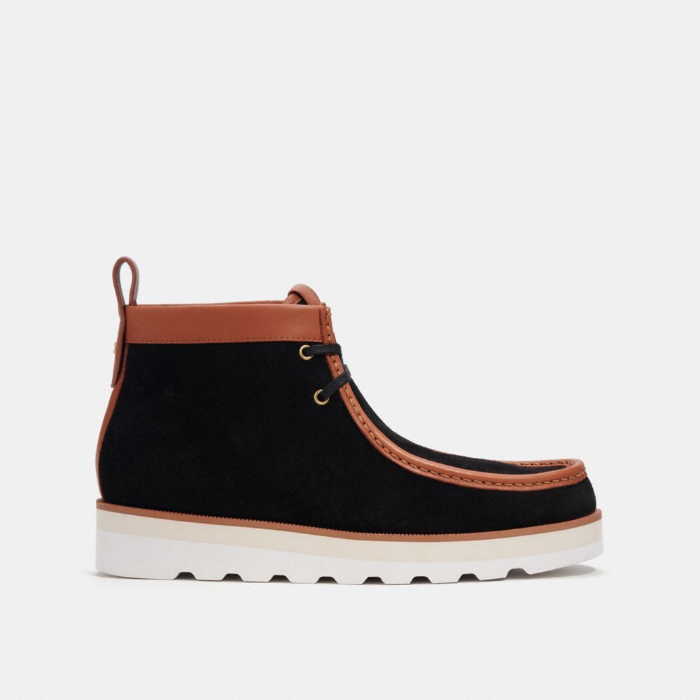 Black Men Coach Chukka Boots | MY_CH12764