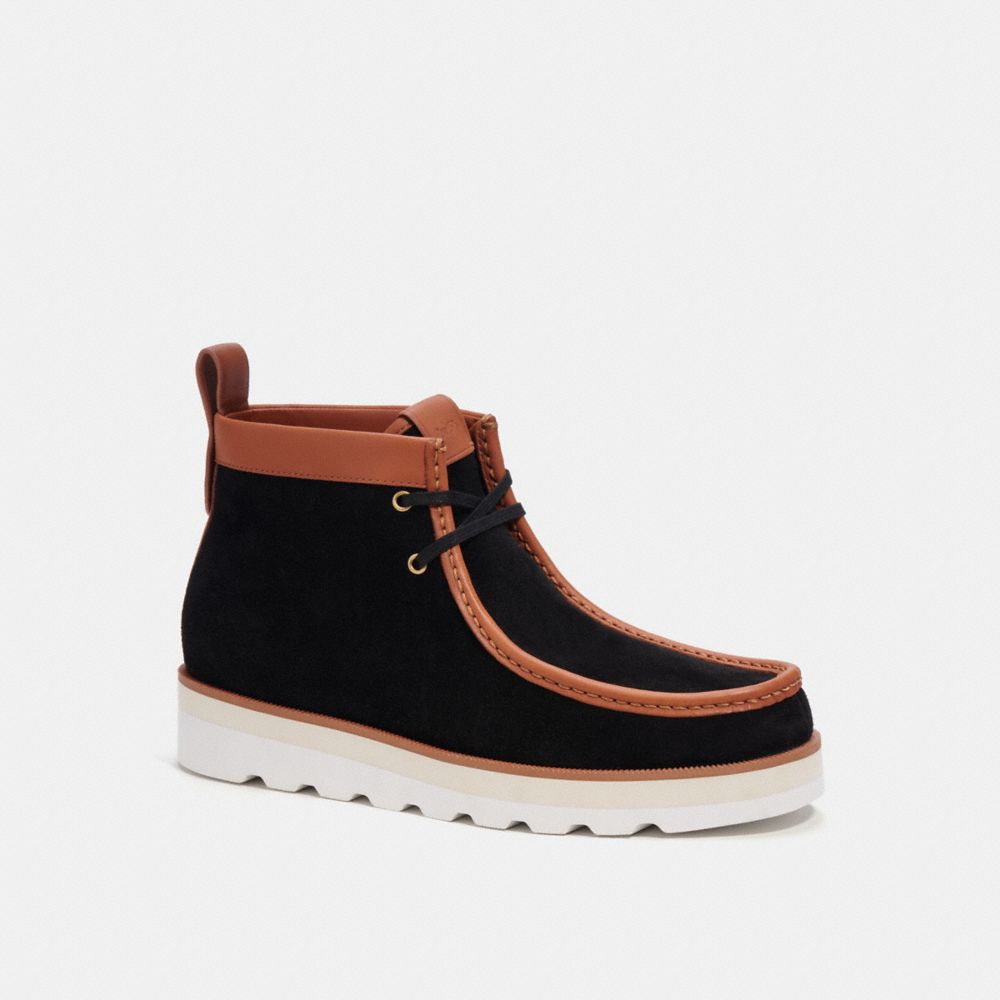 Black Men Coach Chukka Boots | MY_CH12764