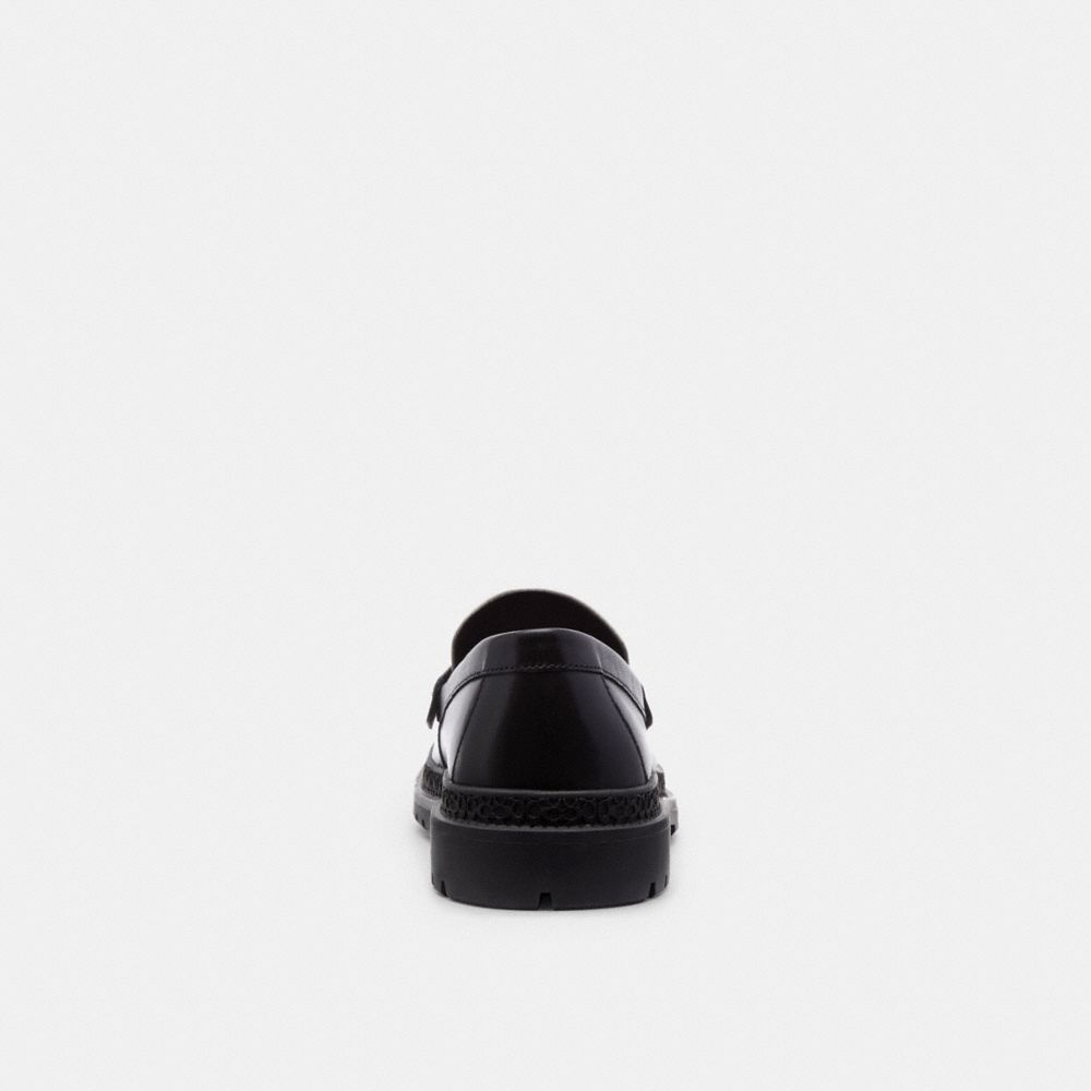 Black Men Coach Cooper Loafers | MY_CH13430