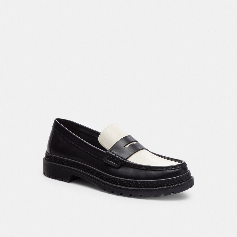 Black Men Coach Cooper Loafers | MY_CH13430