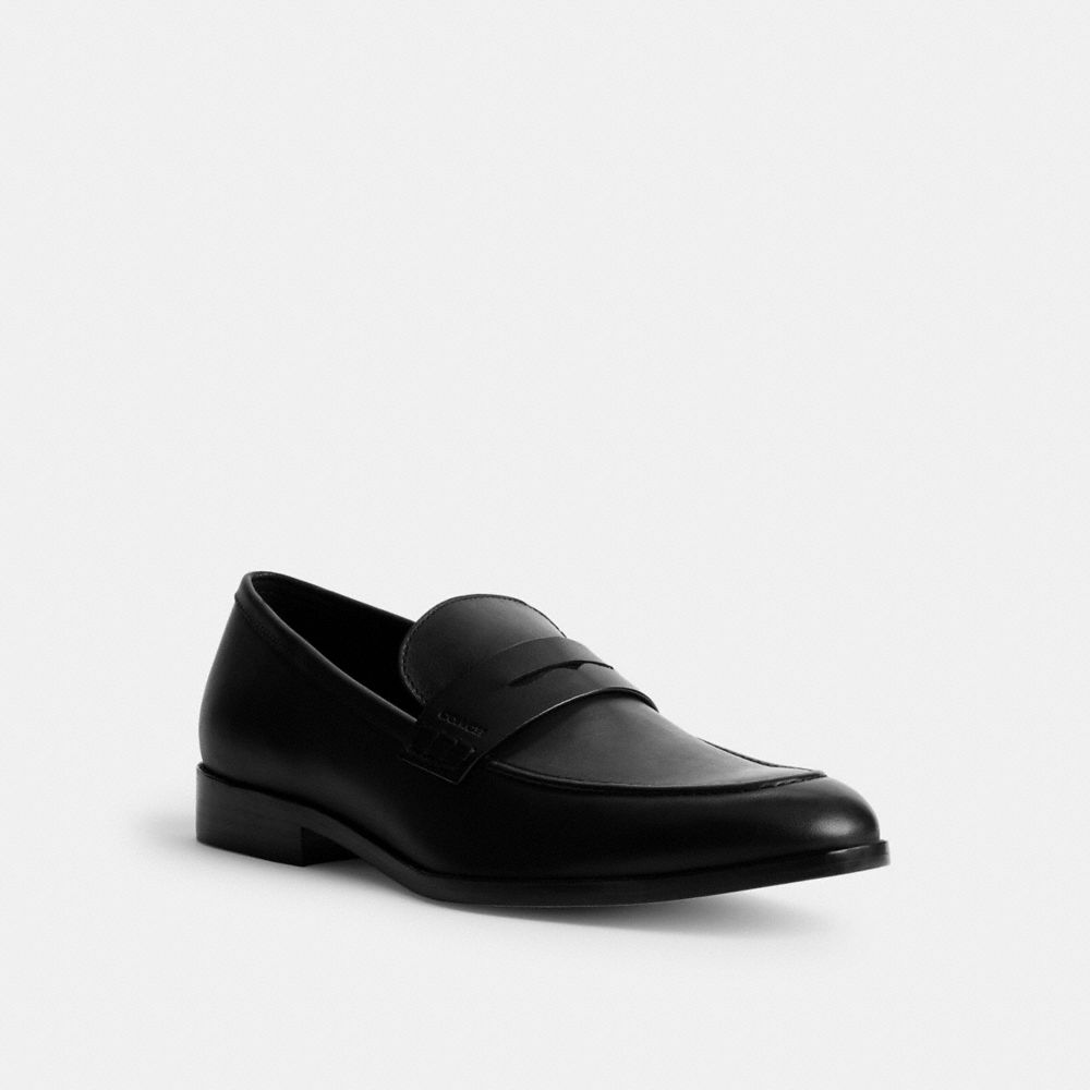 Black Men Coach Declan Loafers | MY_CH73103