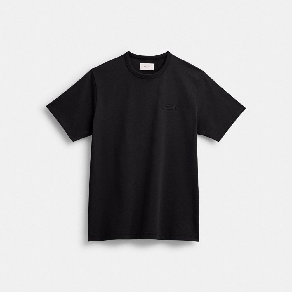 Black Men Coach Essential T Shirts | MY_CH88443