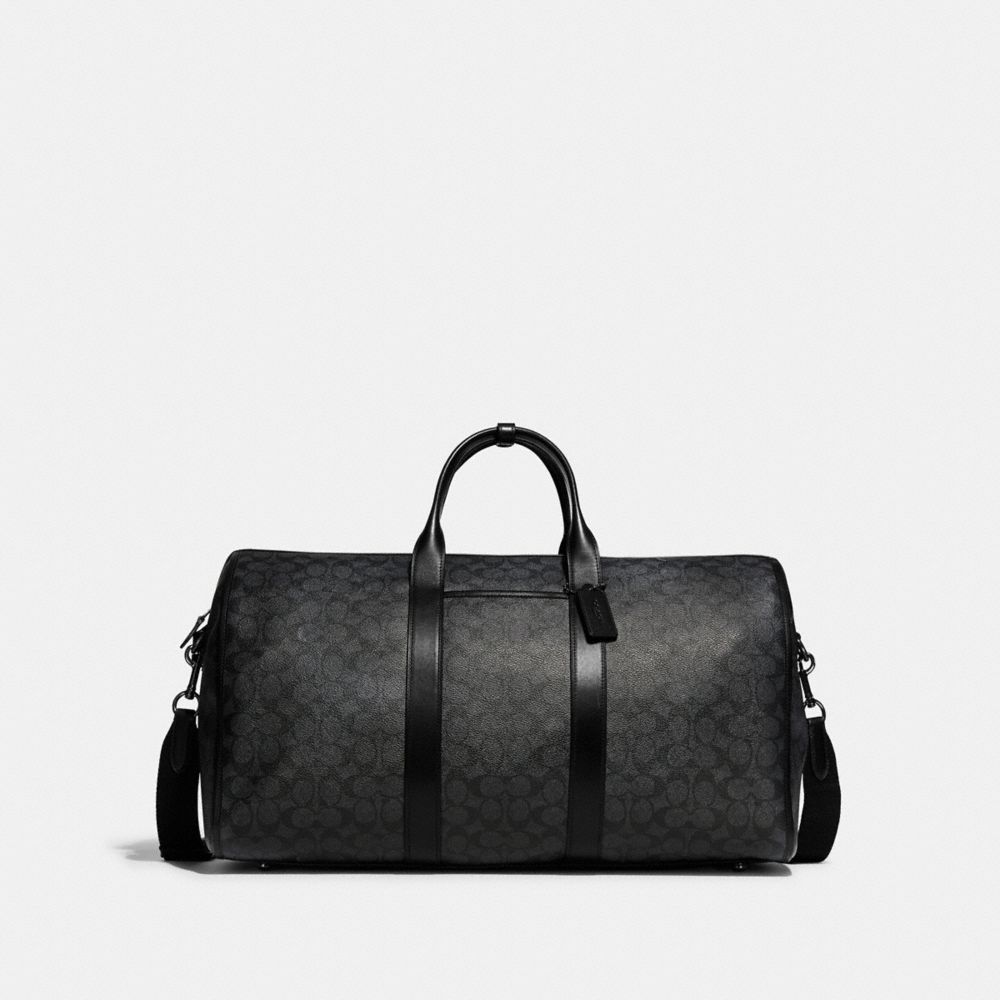 Black Men Coach Gotham In Signature Canvas Copper Duffle Bags | MY_CH32287