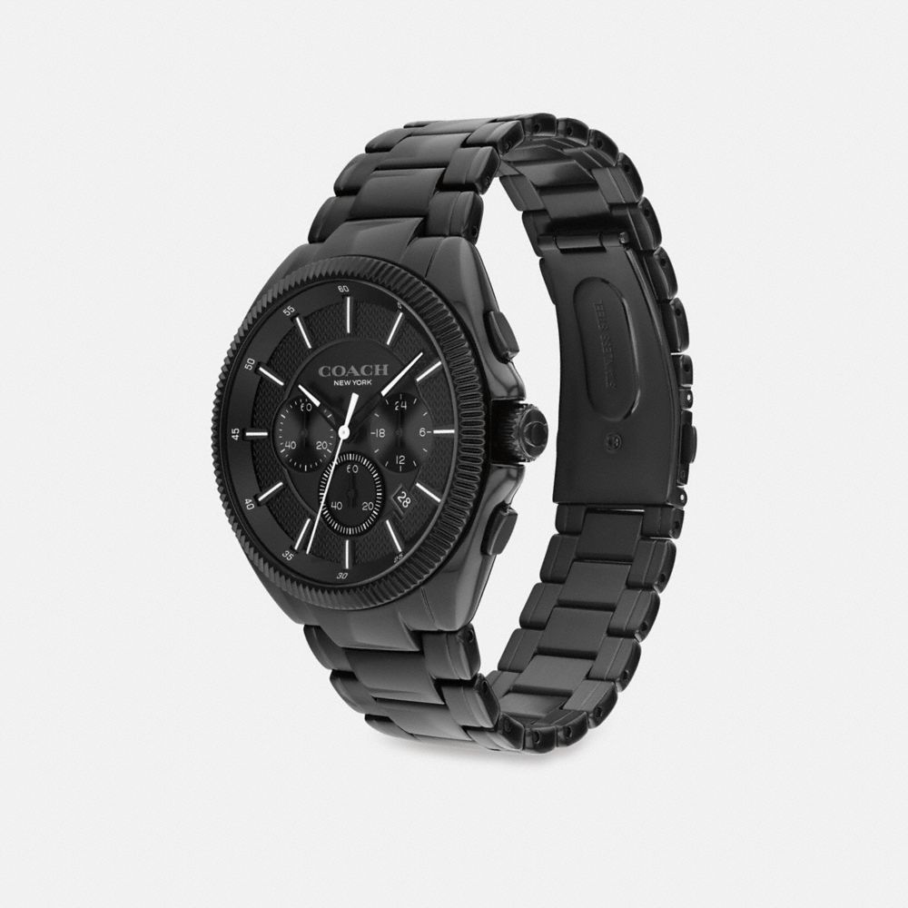 Black Men Coach Jackson 45 Mm Watches | MY_CH80318