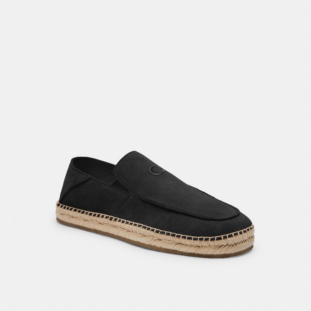 Black Men Coach Reilly Espadrille | MY_CH33831