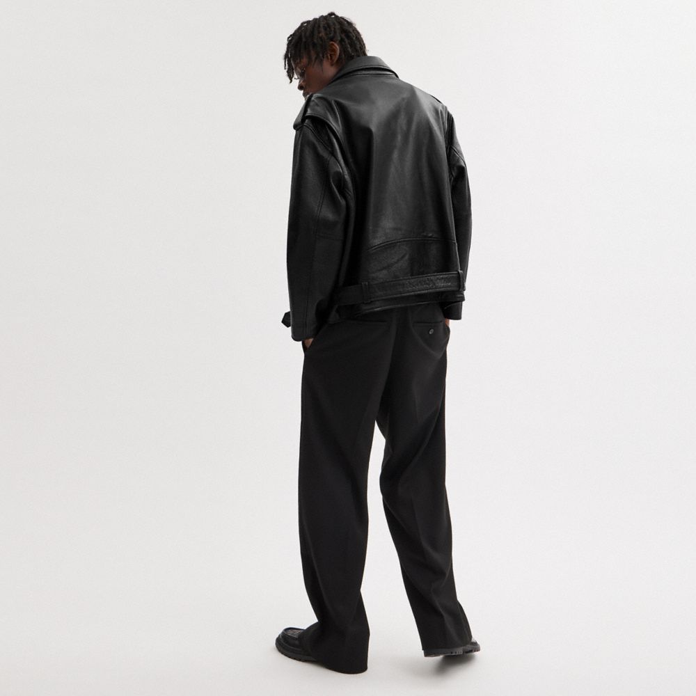 Black Men Coach Tailored Pants | MY_CH52077