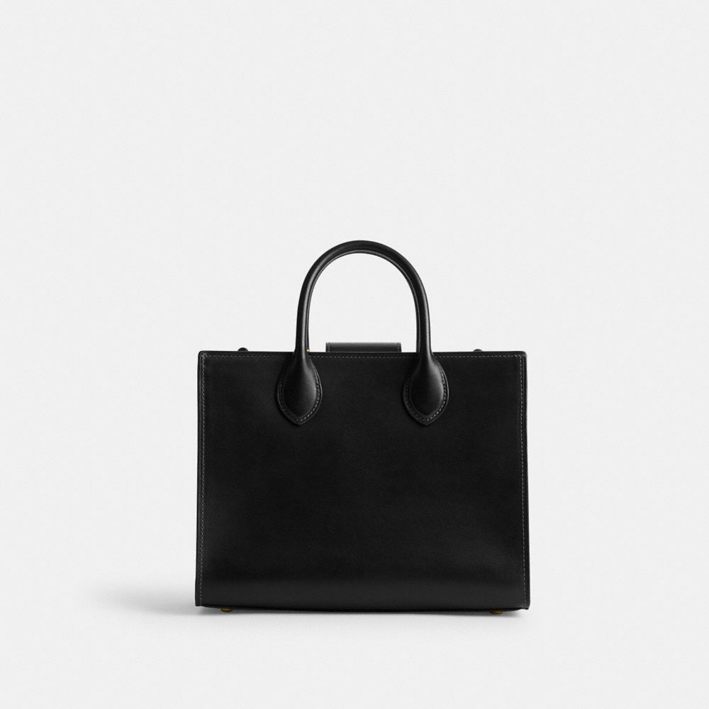 Black Women Coach Ace 26 Brass Tote Bag | MY_CH31925