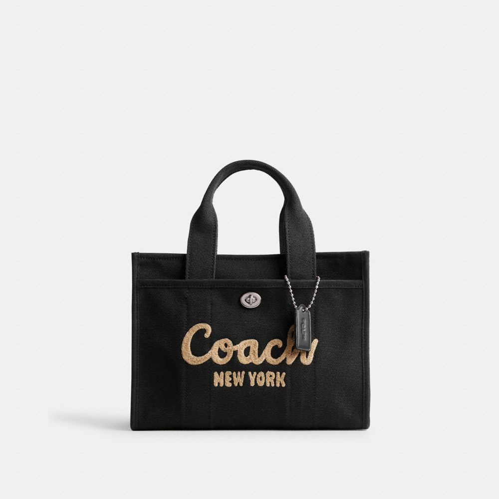 Black Women Coach Cargo 26 Tote Bag | MY_CH53058