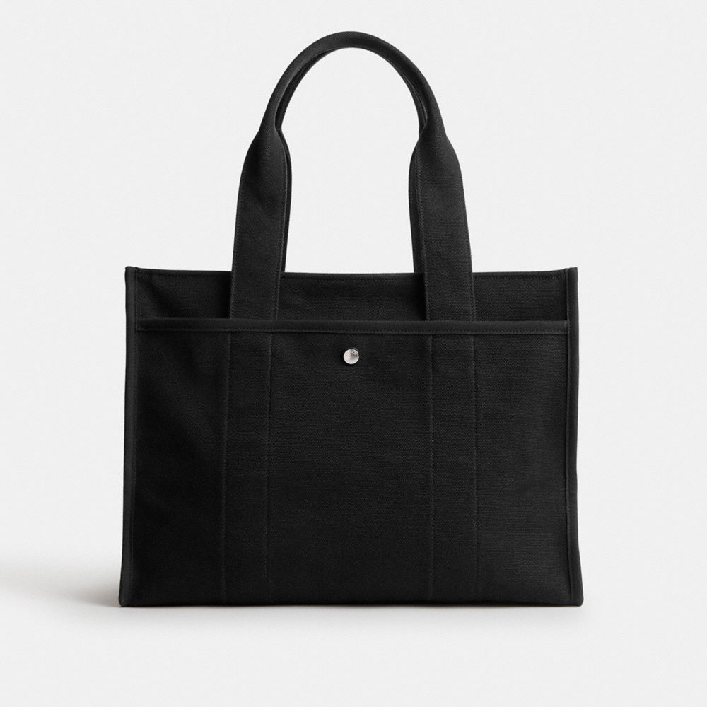 Black Women Coach Cargo 42 Tote Bag | MY_CH37305