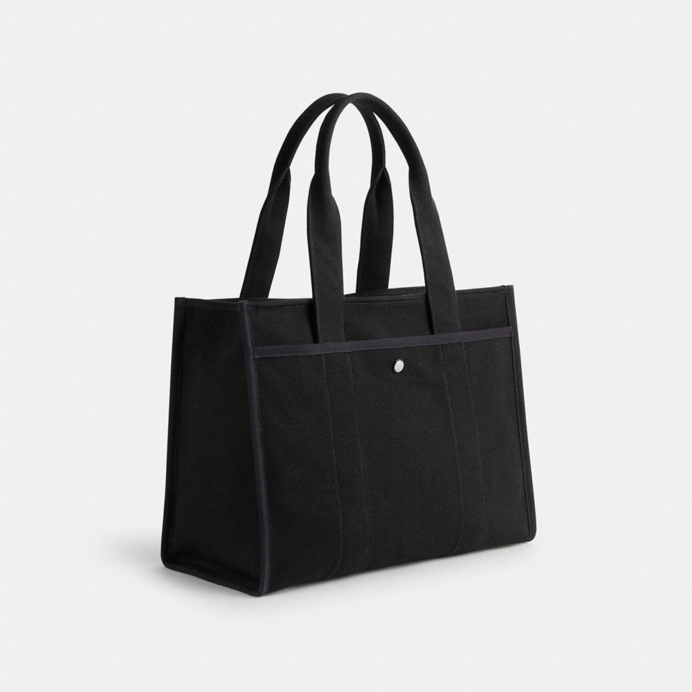 Black Women Coach Cargo 42 Tote Bag | MY_CH37305