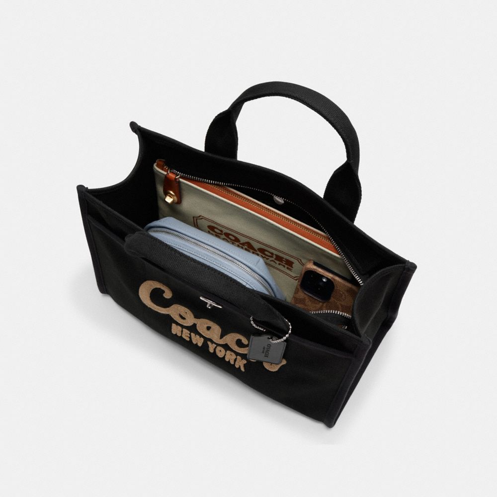 Black Women Coach Cargo Tote Bag | MY_CH42022