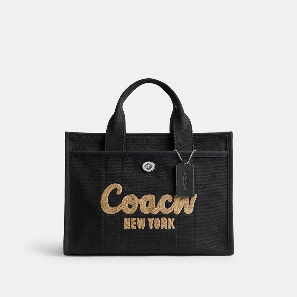 Black Women Coach Cargo Tote Bag | MY_CH42022