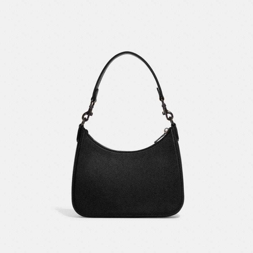 Black Women Coach Hobo With Signature Crossbody Bags | MY_CH12134