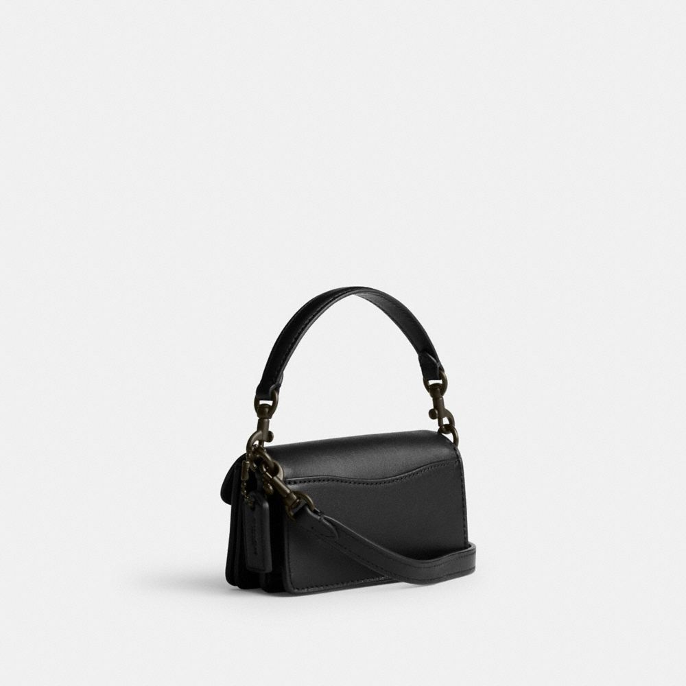 Black Women Coach Tabby 12 Glovetanned Leather Crossbody Bags | MY_CH60641