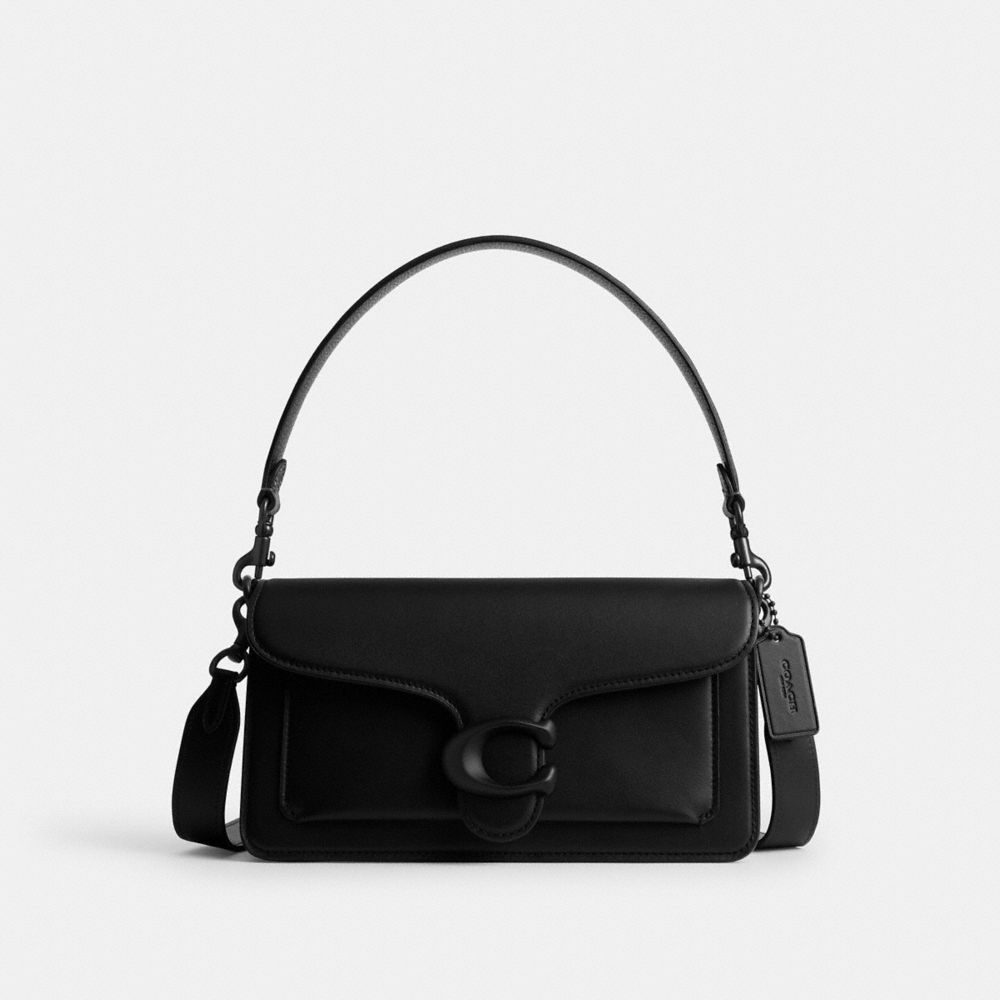 Black Women Coach Tabby 26 Glovetanned Leather Shoulder Bags | MY_CH96144