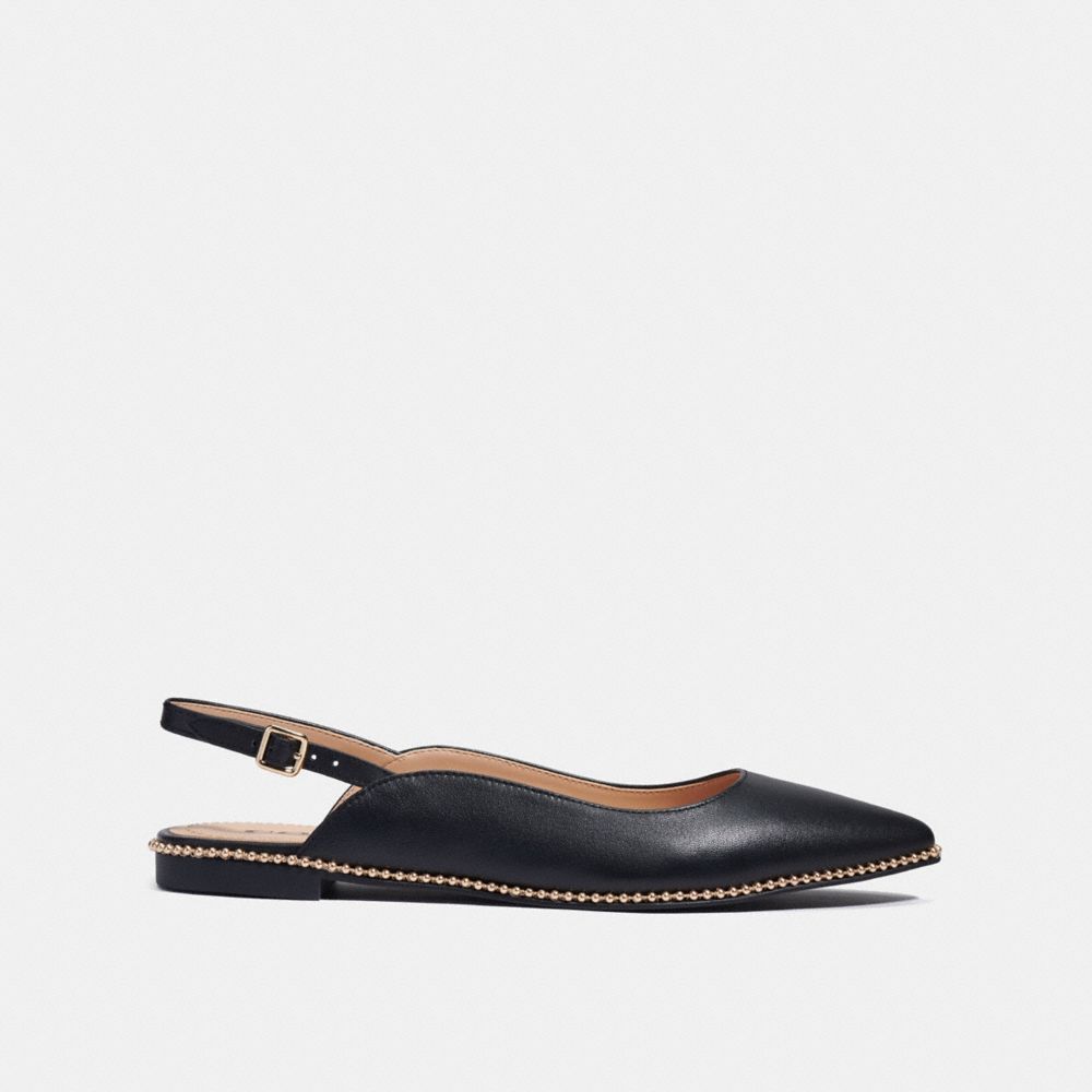 Black Women Coach Vae Skimmer Loafers | MY_CH47543