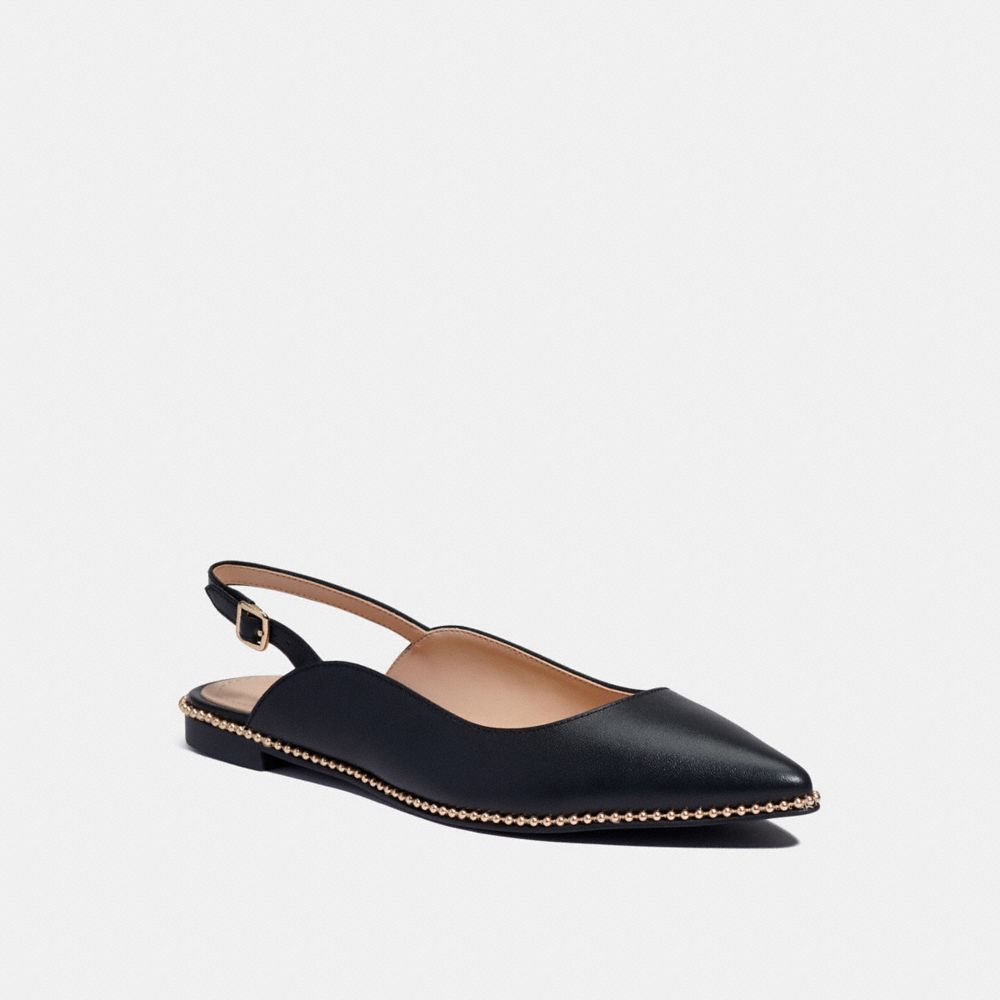 Black Women Coach Vae Skimmer Loafers | MY_CH47543