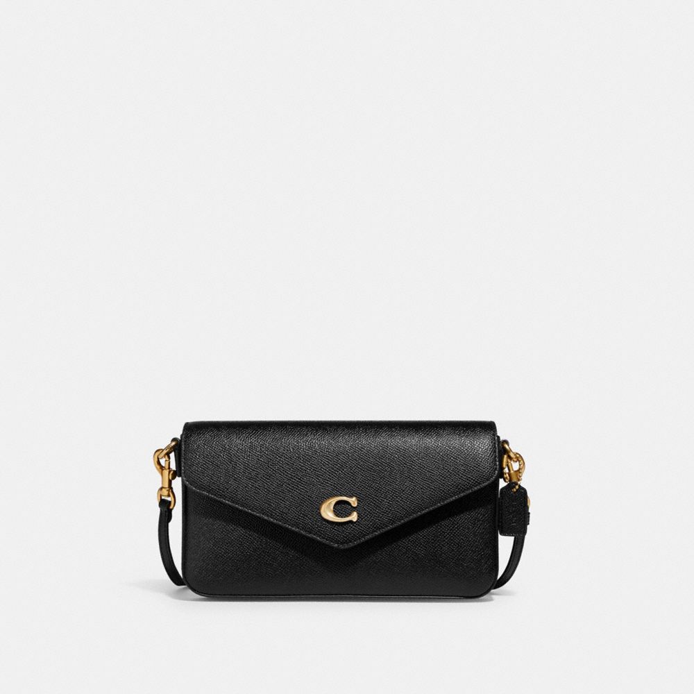 Black Women Coach Wyn Crossgrain Leather Crossbody Bags | MY_CH78295