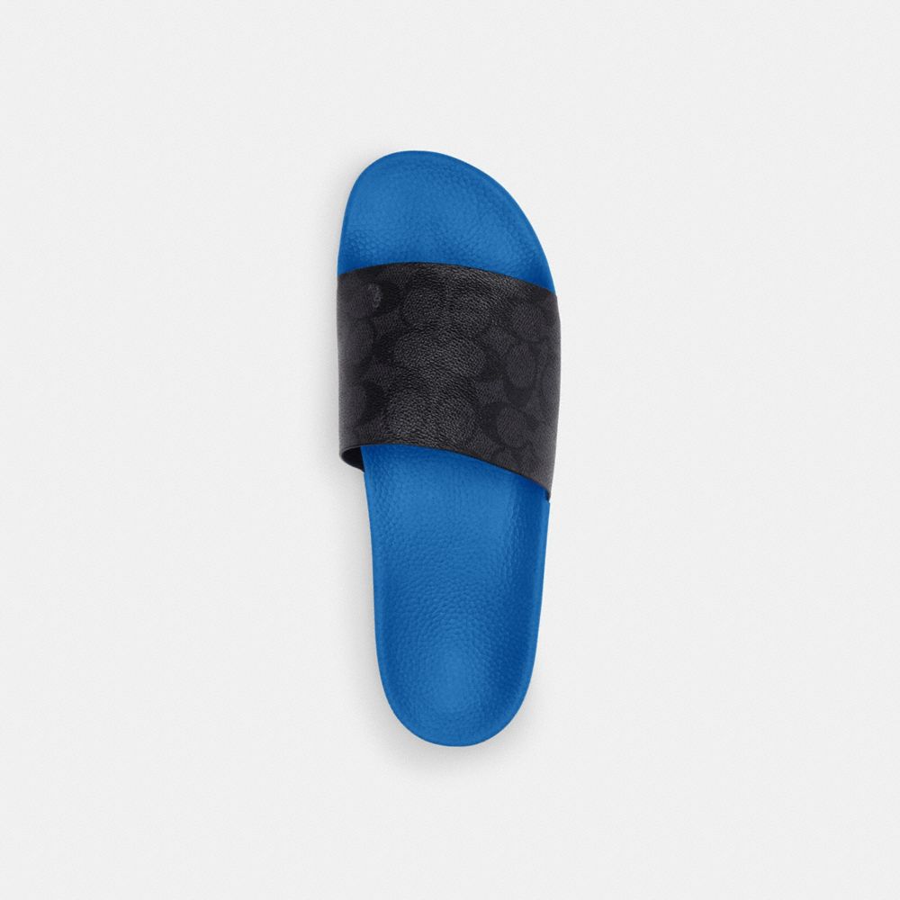 Blue Men Coach Slideberry Sandals | MY_CH40920