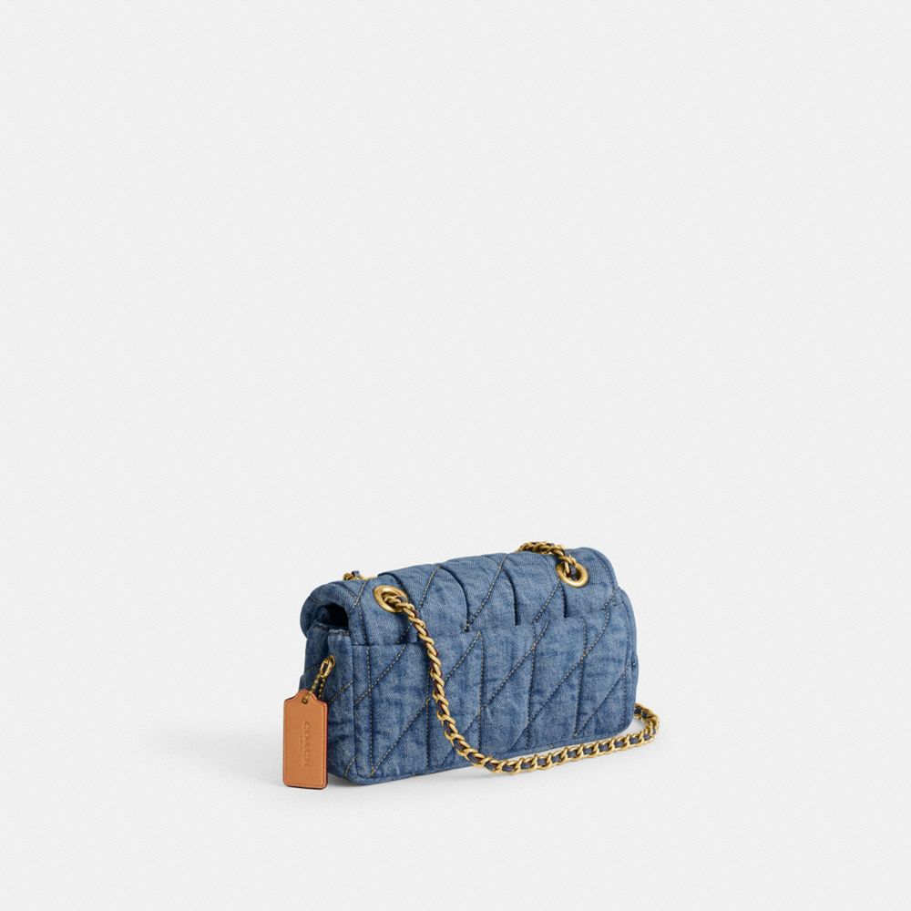 Blue / Indigo Women Coach Tabby 20 With Quilting Denim Shoulder Bags | MY_CH96097