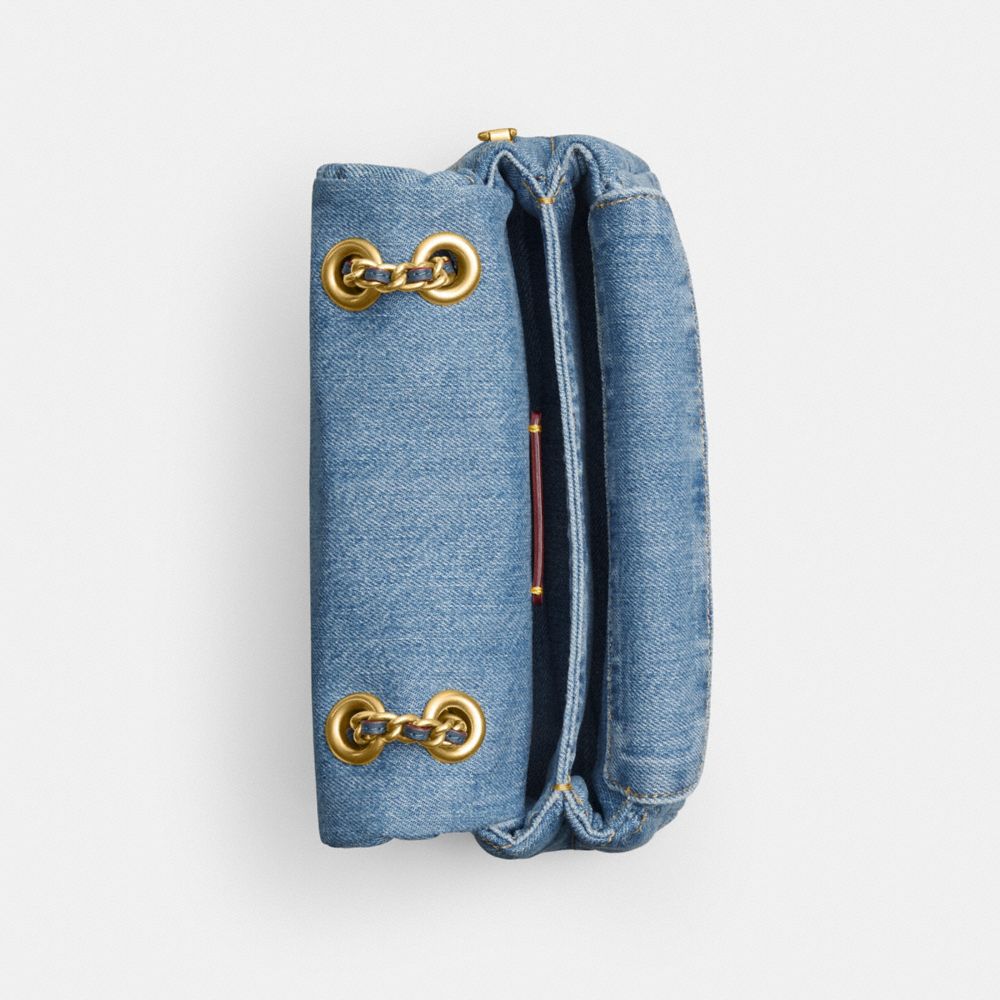 Blue / Indigo Women Coach Tabby 20 With Quilting Denim Shoulder Bags | MY_CH96097