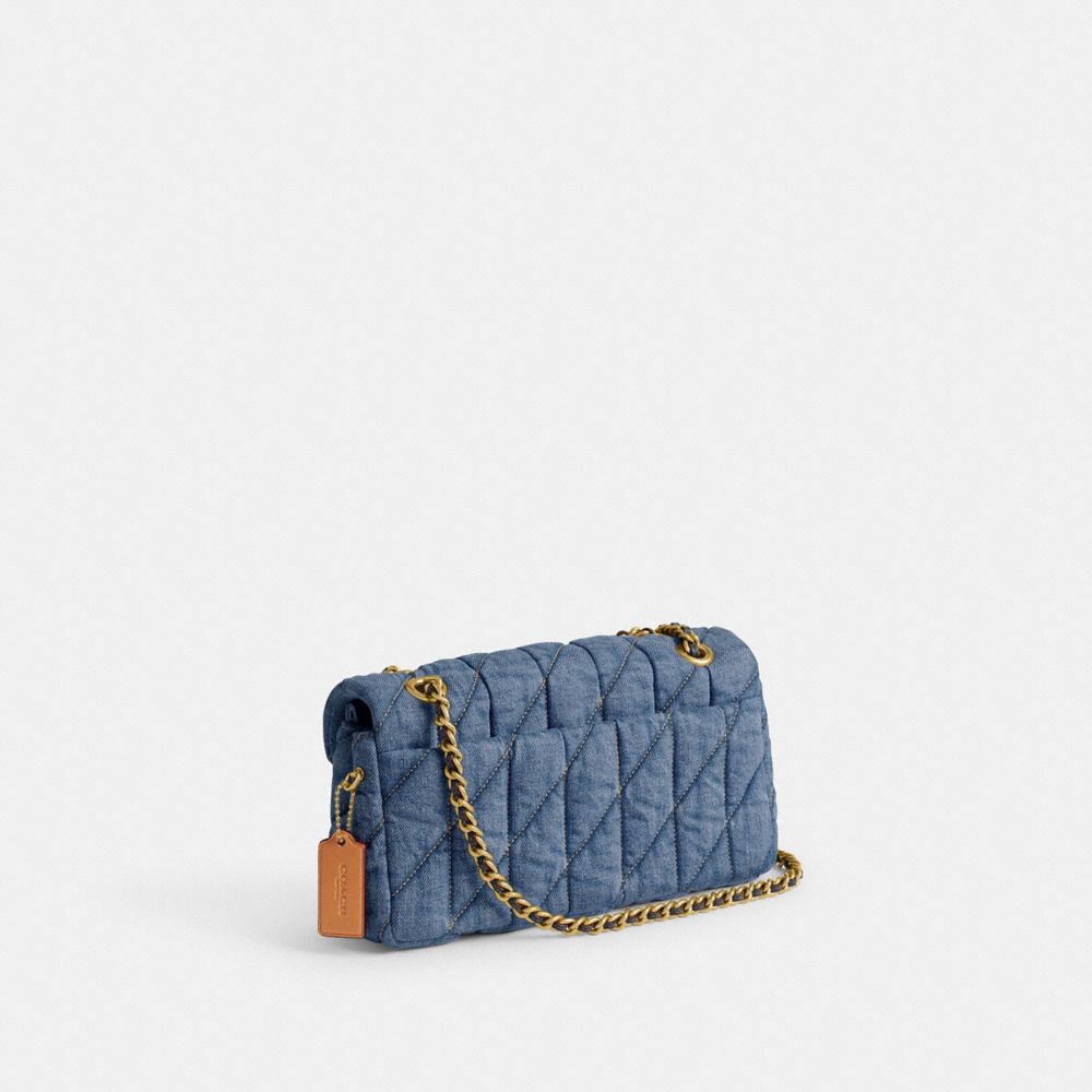 Blue / Indigo Women Coach Tabby 26 With Quilting Denim Shoulder Bags | MY_CH74704