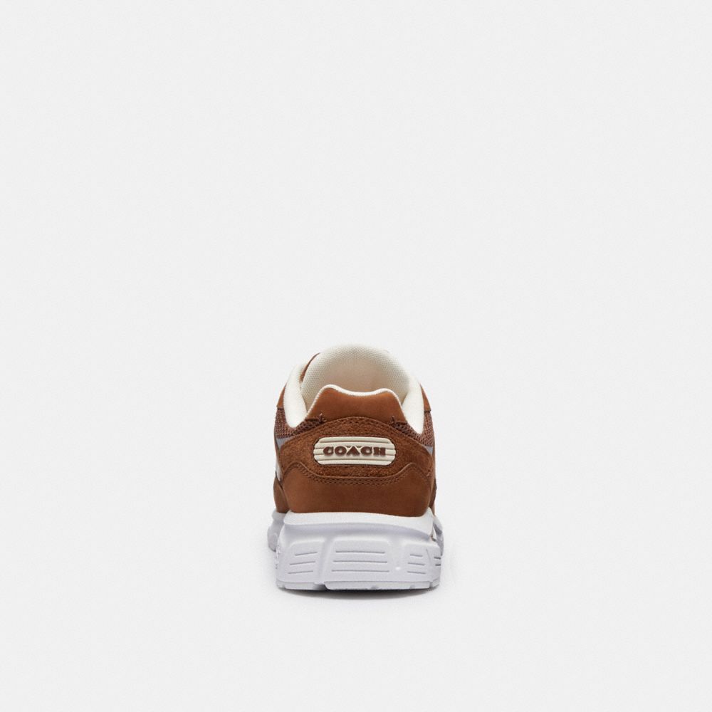 Brown Men Coach C301 Sneakers | MY_CH52594