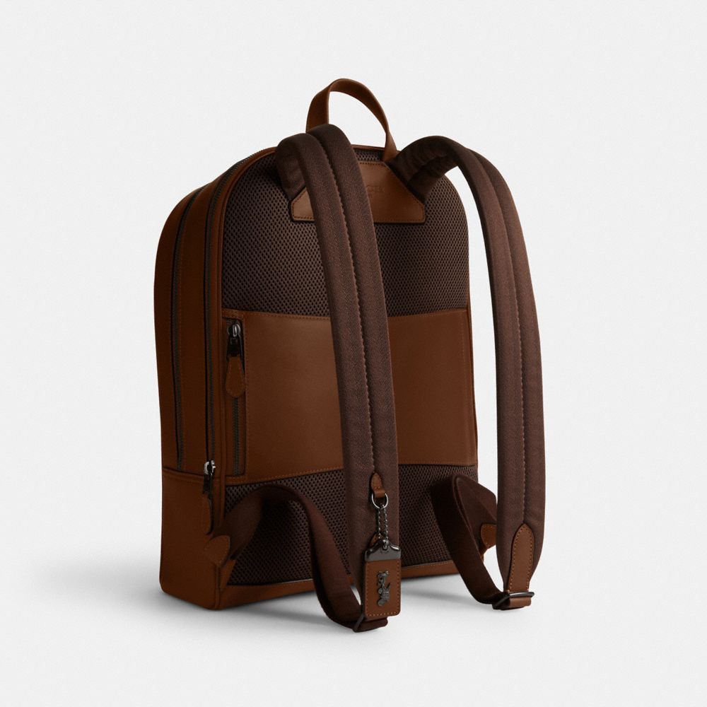 Brown Men Coach Gotham Backpacks | MY_CH15437