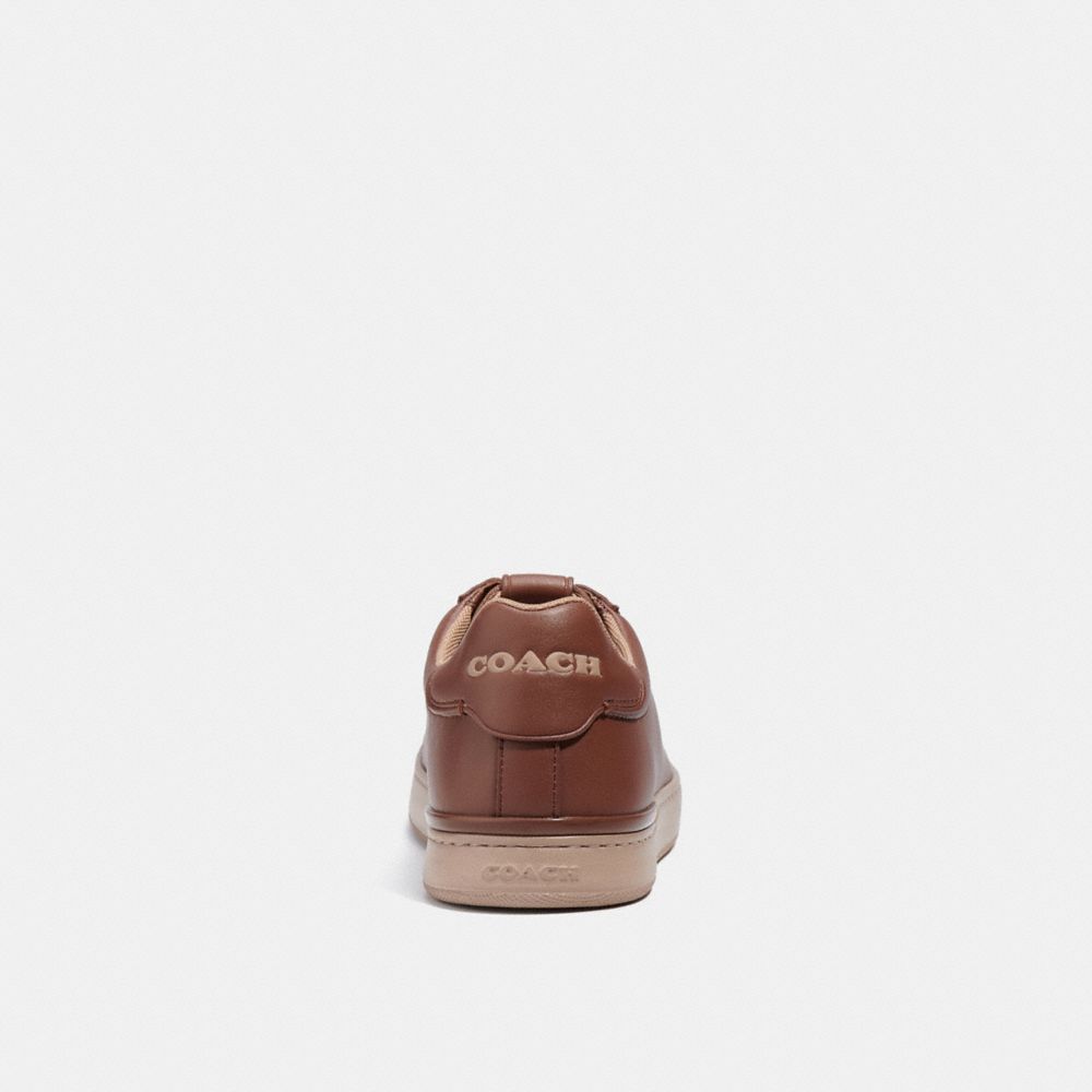 Brown Men Coach Lowline Low Top Sneakers | MY_CH30605