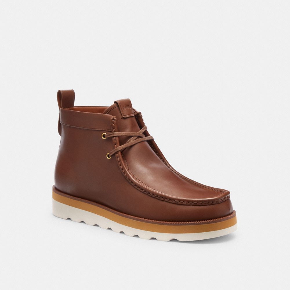 Brown Men Coach Spencer Boots | MY_CH64032