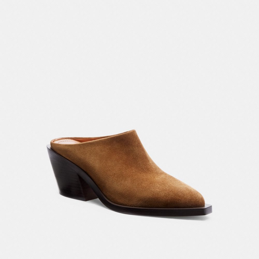 Brown Women Coach Paloma Coconut Mules | MY_CH39869