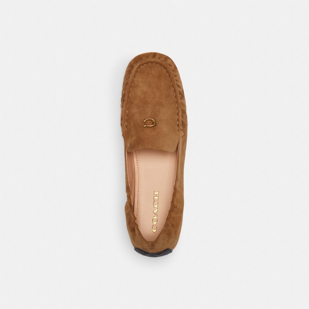 Brown Women Coach Ronnie Coconut Loafers | MY_CH21403