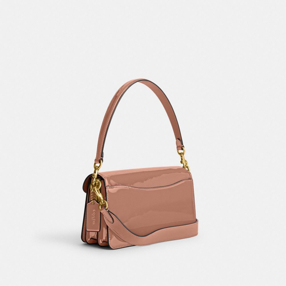 Brown Women Coach Tabby 26 In Signature Leather Patent Leather Shoulder Bags | MY_CH88825