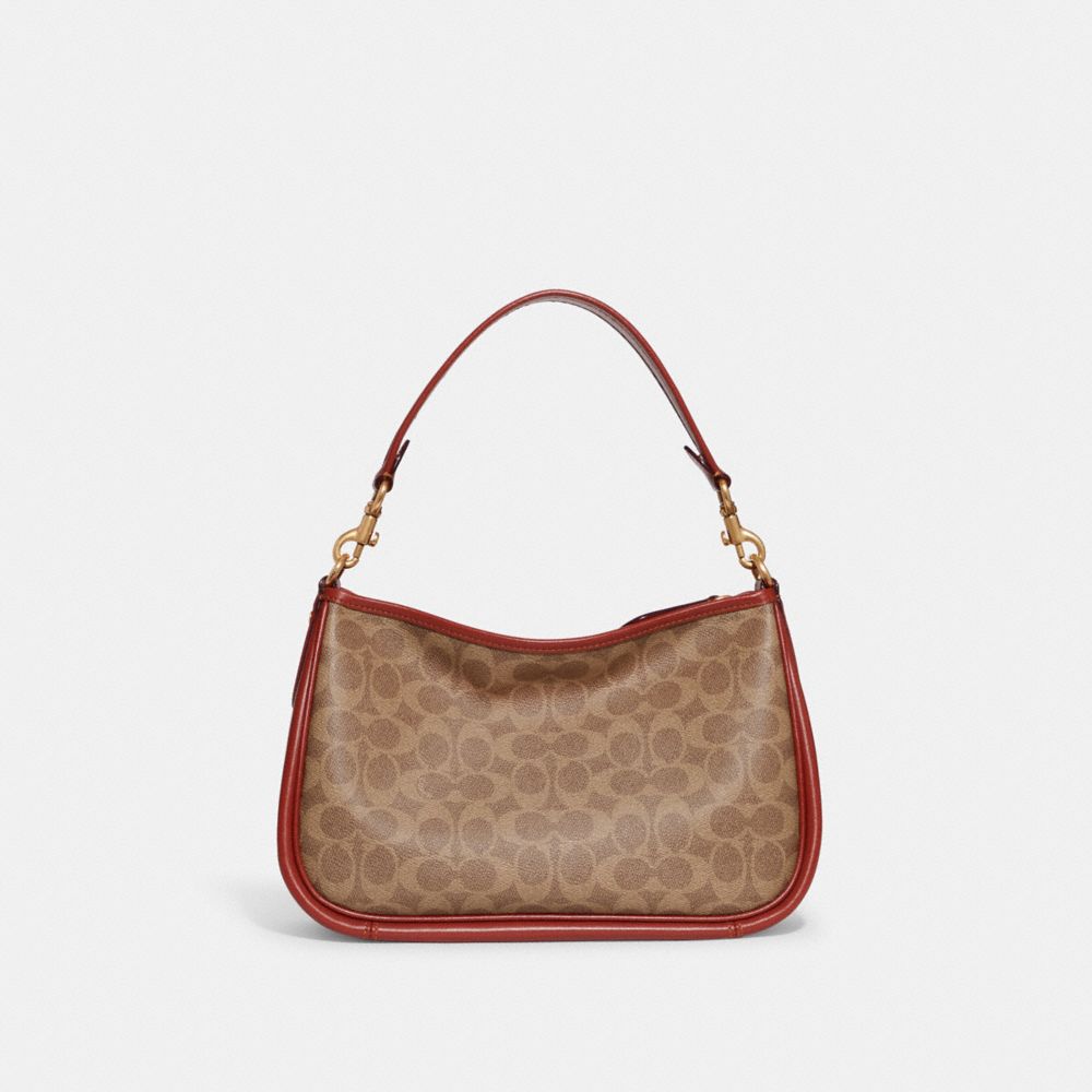 Brown / Red Women Coach Cary In Signature Crossbody Bags | MY_CH24064