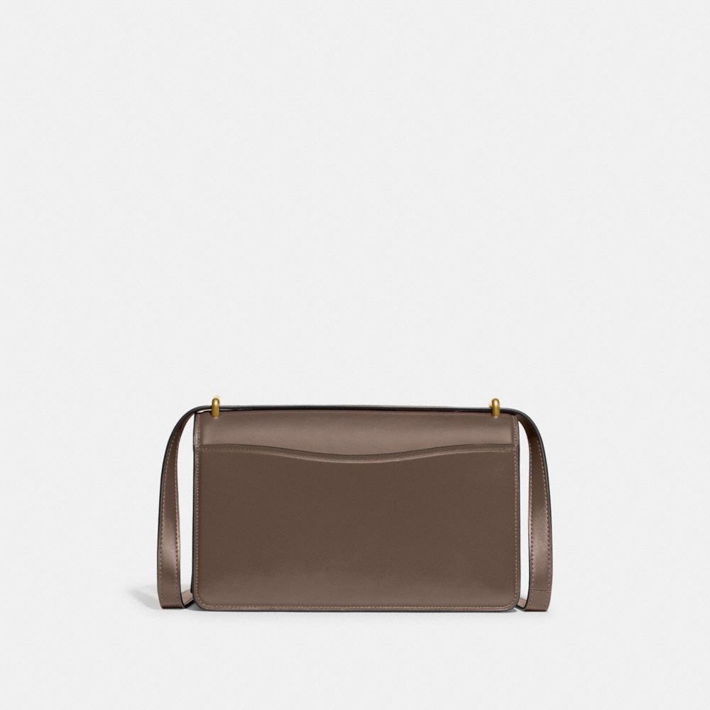 Dark Grey Women Coach Bandit Brass Shoulder Bags | MY_CH29106