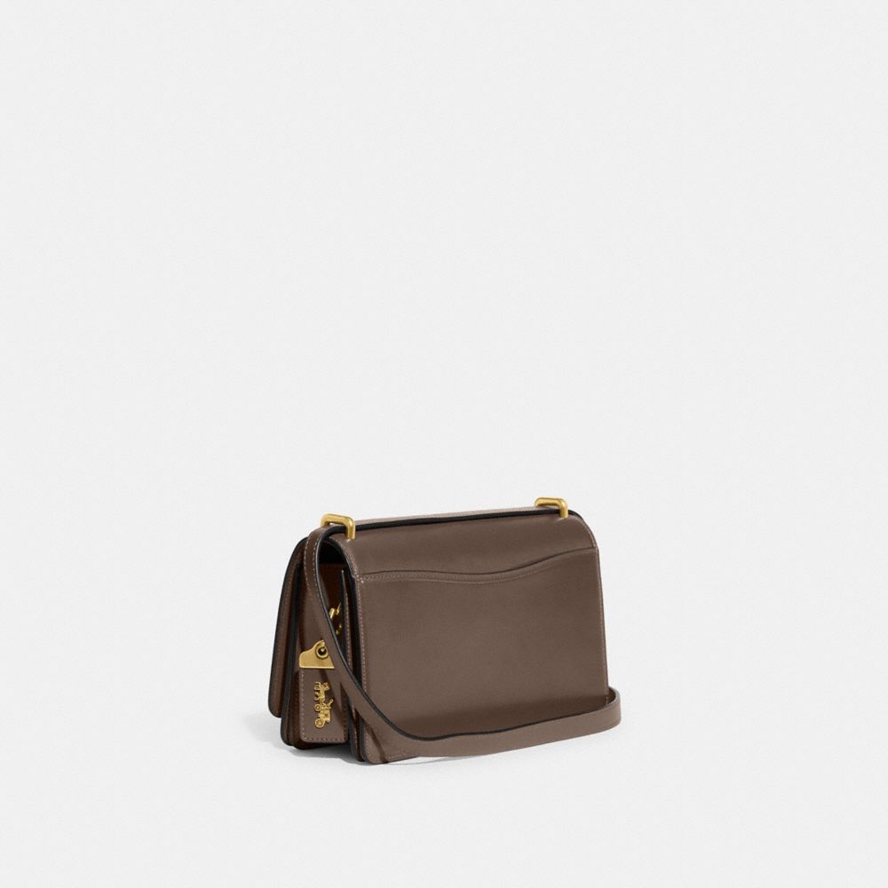 Dark Grey Women Coach Bandit Brass Shoulder Bags | MY_CH29106