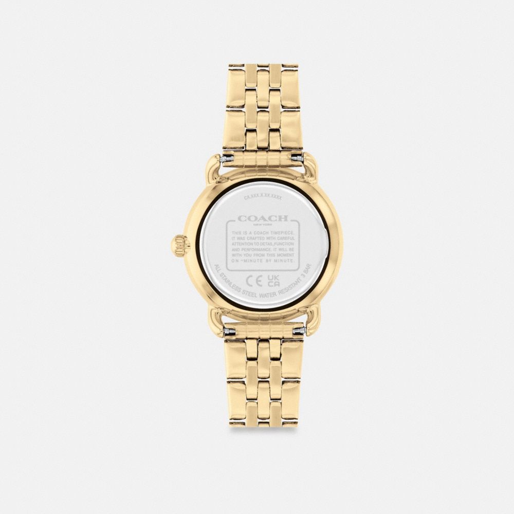 Gold Women Coach Elliot 28 Mm Watches | MY_CH85849