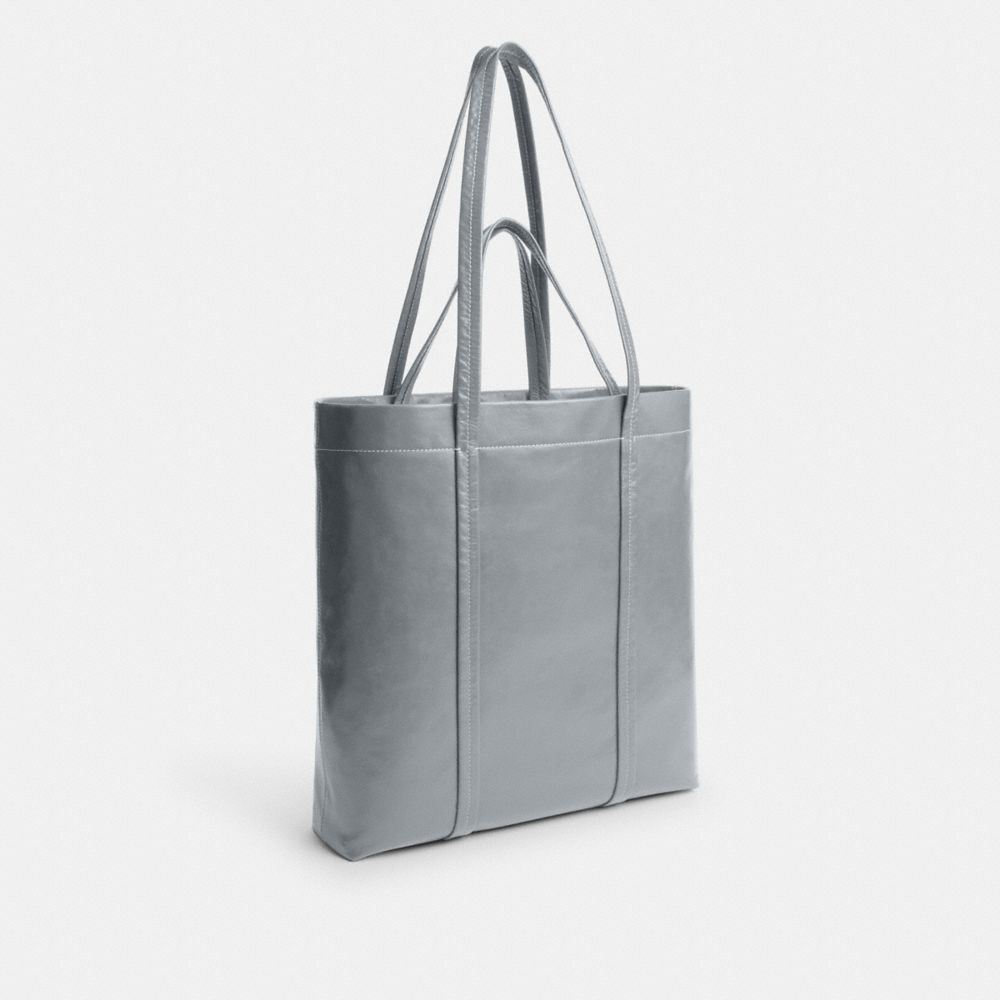 Grey Blue Women Coach Hall 33 Tote Bag | MY_CH72618