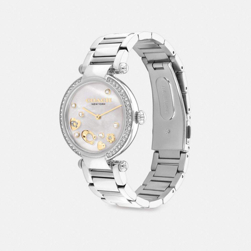 Grey Women Coach Cary 34 Mm Stainless Steel Watches | MY_CH24384