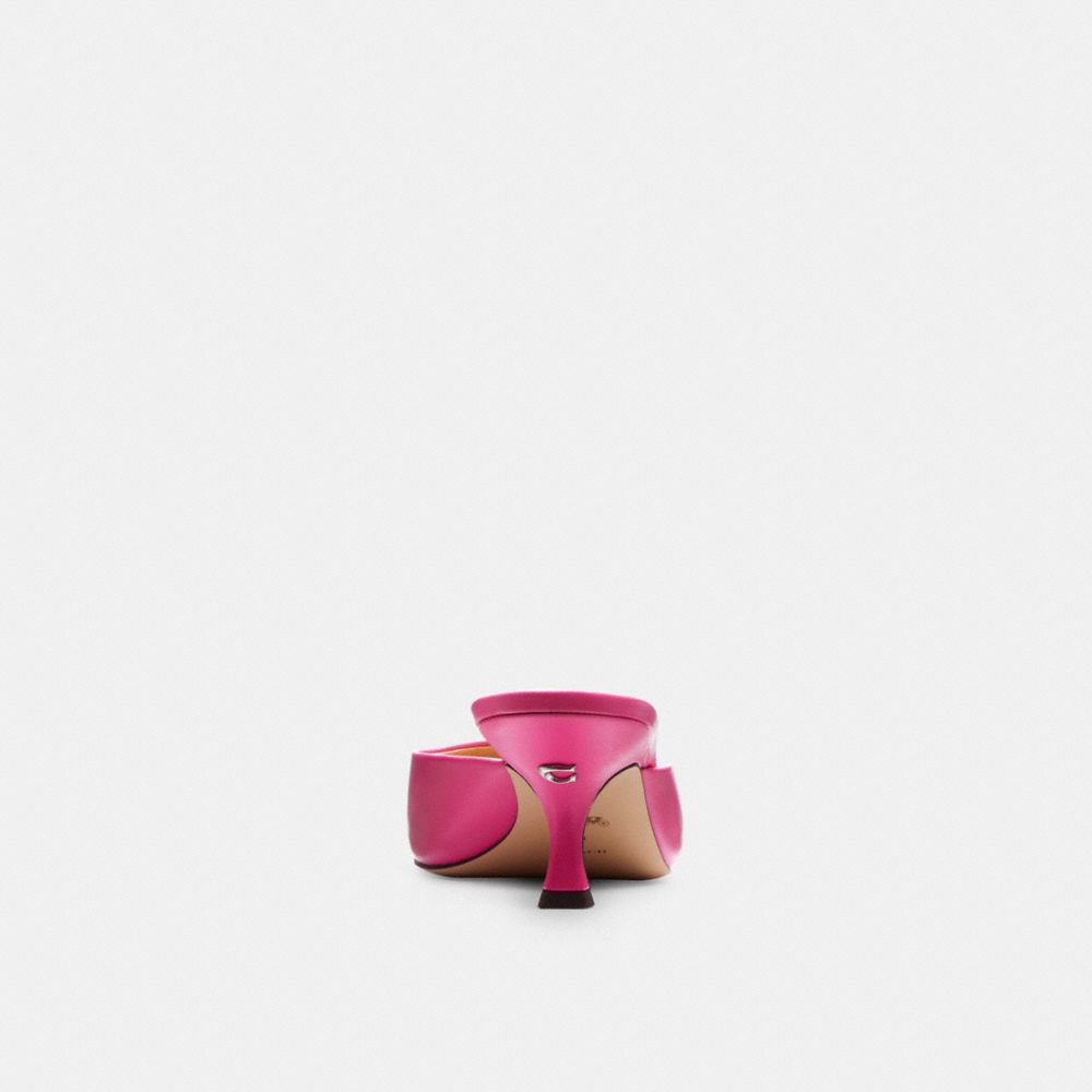 Pink Women Coach Renn Bright Fuschia Mules | MY_CH92848