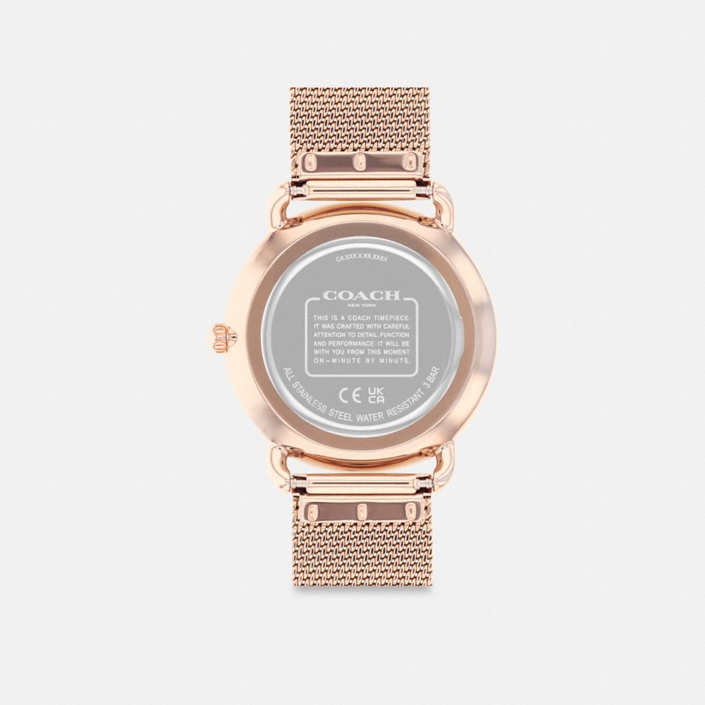 Rose Gold Women Coach Elliot 36 Mm Watches | MY_CH67281