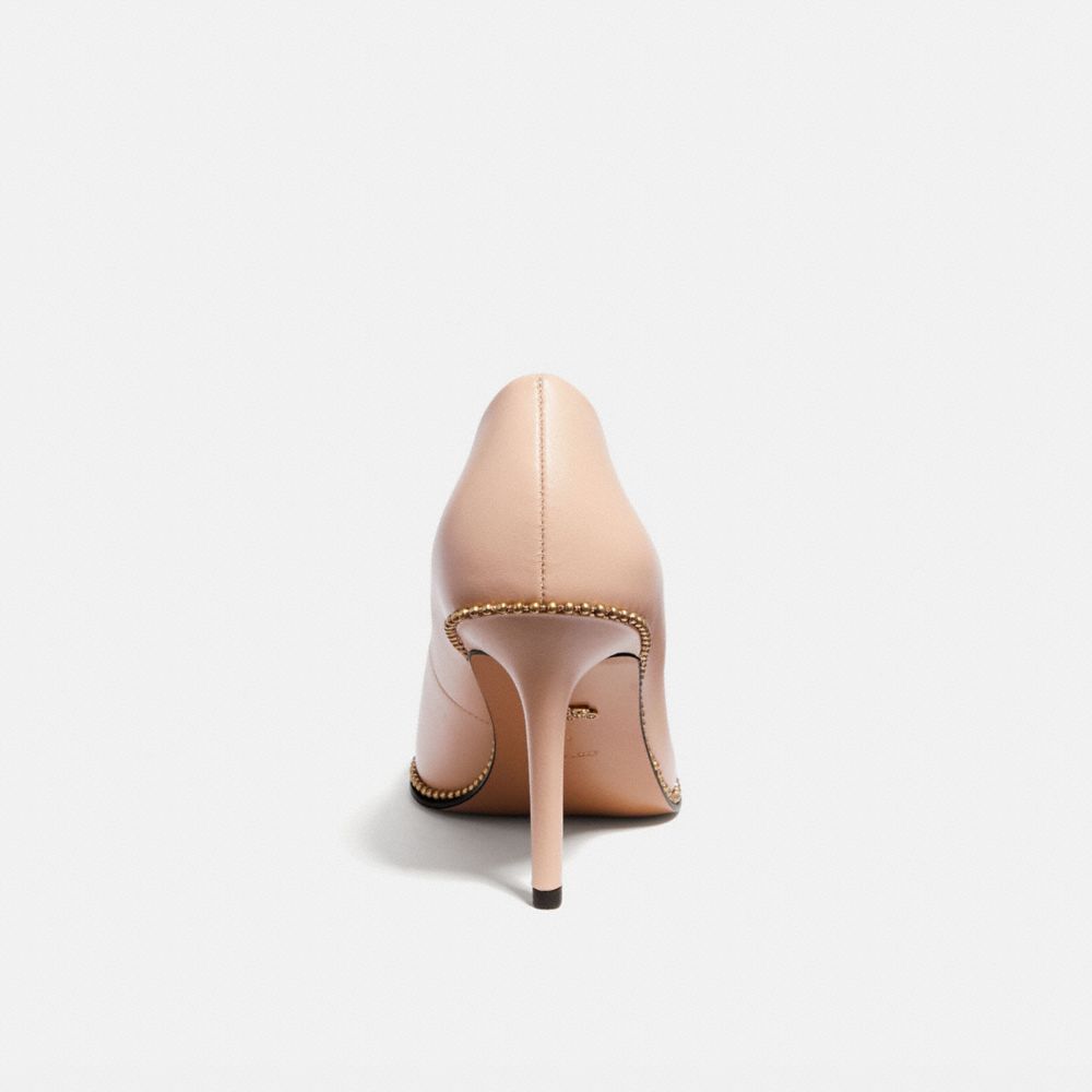 Rose Women Coach Waverly Leather Pumps | MY_CH48944