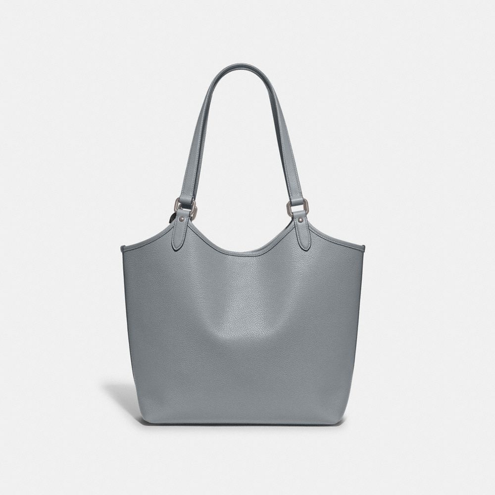 SGrey Blue Women Coach Day Tote Bag | MY_CH72477