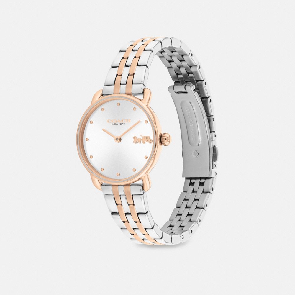 Silver Women Coach Elliot 28 Mm Watches | MY_CH35896