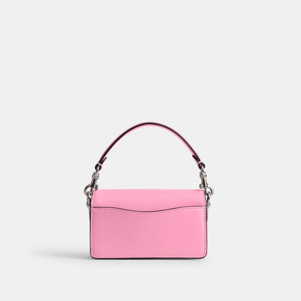 Silver / Pink Women Coach Tabby 12 In Signature Crossbody Bags | MY_CH85923