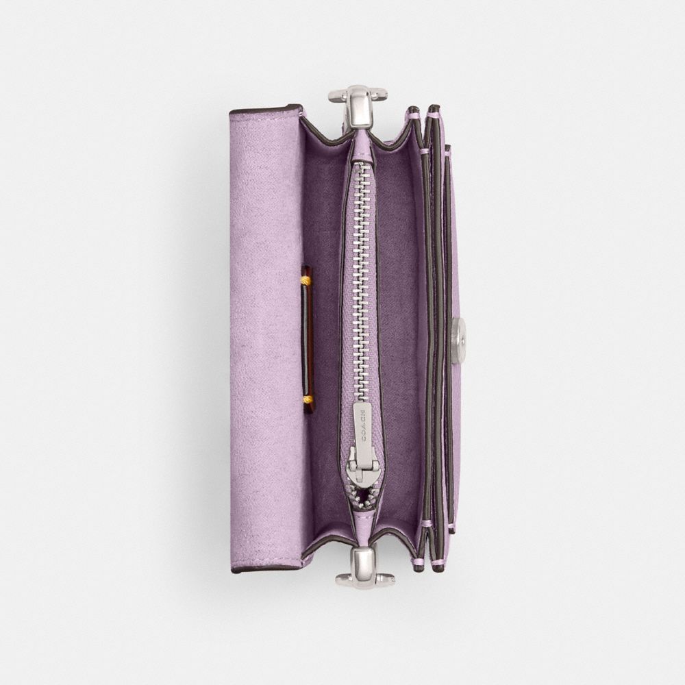 Silver / Purple Women Coach Tabby 12 Crossbody Bags | MY_CH85571